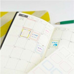 HOBONICHI | Pegatinas Marco - Frame Stickers
