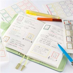 HOBONICHI | Pegatinas Marco para Fechas - Frame Stickers for Dates