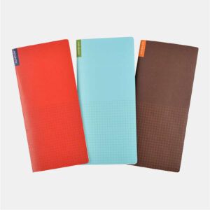 HOBONICHI | Set 3 Cuadernos Cuadriculados B6 Slim para WEEKS