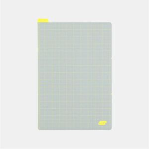 HOBONICHI | Plantilla de Escritura A6 - Pencil Board A6 (Ice Gray x Yellow)
