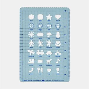 HOBONICHI | Plantilla de Dibujo - Stencil - Activities