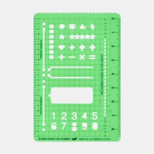 HOBONICHI | Plantilla de Dibujo - Stencil - Basic