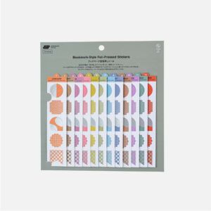 HOBONICHI | Pegatinas Marcapáginas con Estampación - TSUKI no IRO: Bookmark-Style Foil-Pressed Stickers