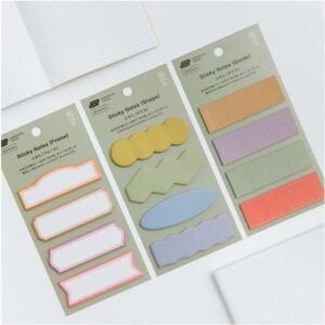 HOBONICHI | Notas Adhesivas - TSUKI no IRO: Sticky Notes (Frame)