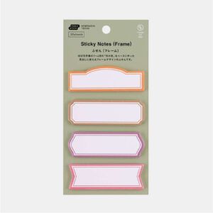 HOBONICHI | Notas Adhesivas - TSUKI no IRO: Sticky Notes (Frame)