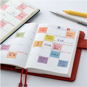 HOBONICHI | Notas Adhesivas - TSUKI no IRO: Translucent Sticky Notes (Tiles)