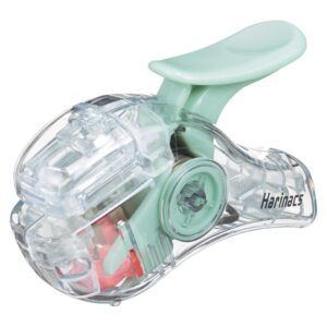 KOKUYO | Grapadora SIN Grapas HARINACS Compact - Transparent Green