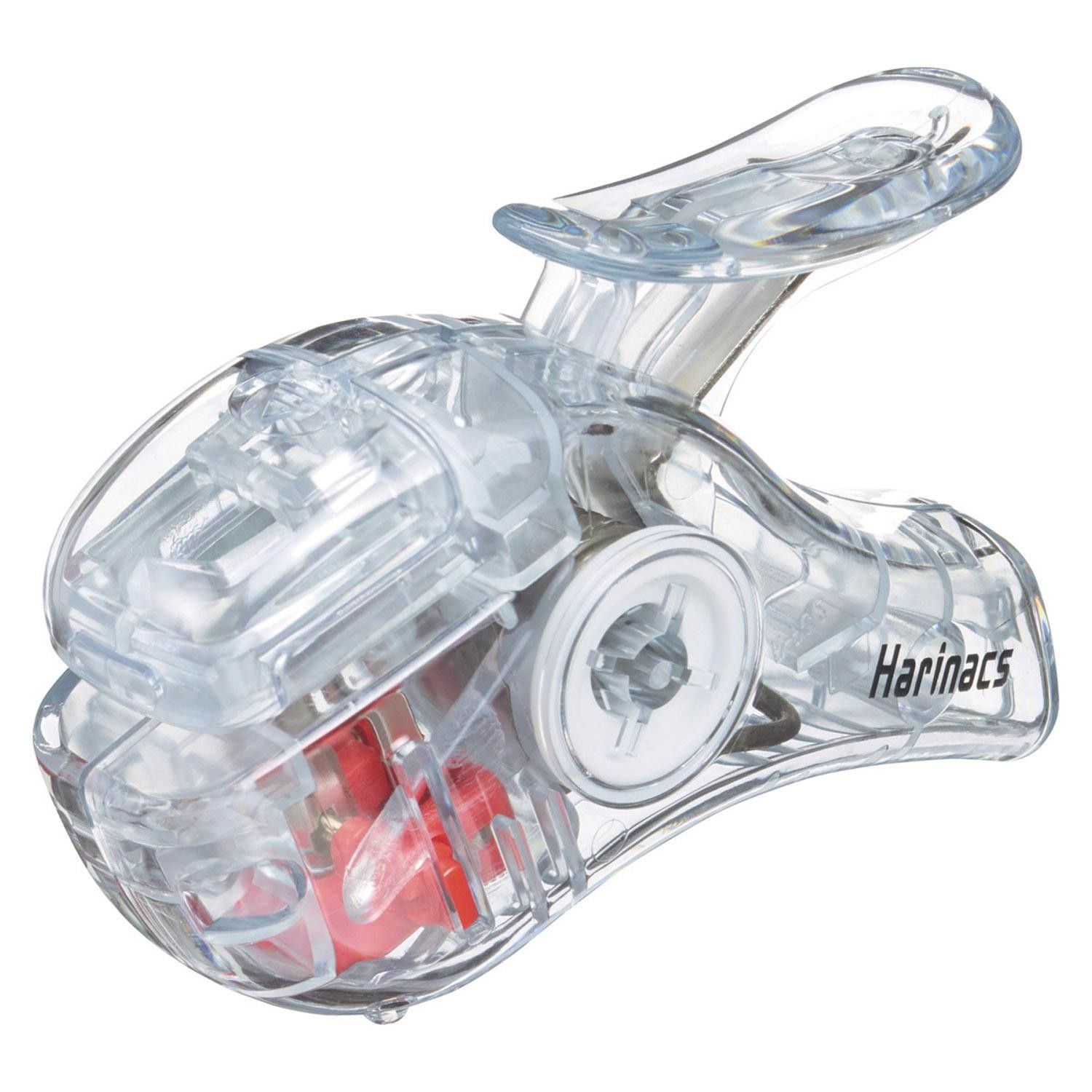 KOKUYO | Grapadora SIN Grapas HARINACS Compact - Transparent White