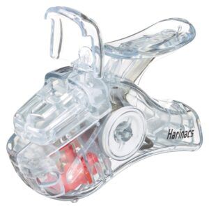 KOKUYO | Grapadora SIN Grapas HARINACS Compact - Transparent White