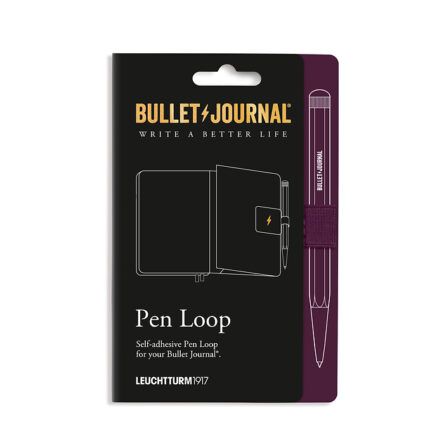LEUCHTTURM 1917 | Pen Loop – Bullet Journal Purple