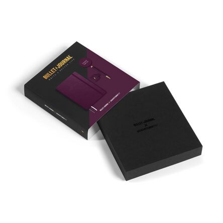 LEUCHTTURM1917 | Set A5 Malla Puntos BULLET JOURNAL – Stealth Collector Purple
