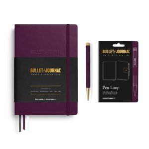 LEUCHTTURM1917 | Set A5 Malla Puntos BULLET JOURNAL - Stealth Collector Purple