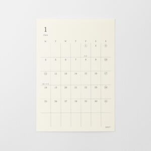 [PREVENTA] MD PRODUCT | Calendario 2027 Mensual Adhesivo S - Diary Sticker