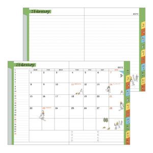 [PREVENTA] MIDORI | Agenda 2027 Mensual POCKET A6 - Ojisan Terracotta