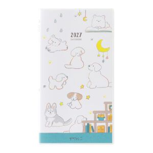 [PREVENTA] MIDORI | Agenda 2027 Mensual POCKET B6 Slim - Dog