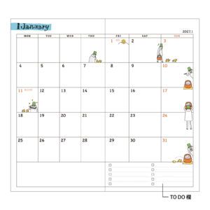 [PREVENTA] MIDORI | Agenda 2027 Mensual POCKET B6 Slim - Ojisan