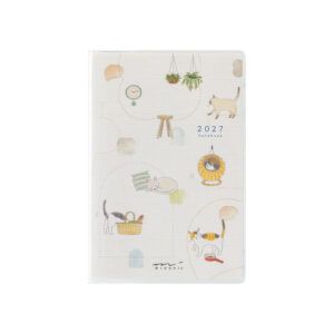 [PREVENTA] MIDORI | Agenda 2027 Mensual POCKET Mini B7 - Cat