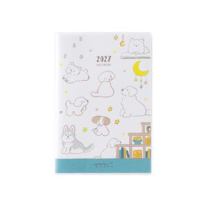 [PREVENTA] MIDORI | Agenda 2027 Mensual POCKET Mini B7 - Dog