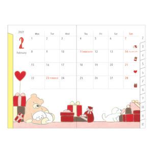 [PREVENTA] MIDORI | Agenda 2027 Mensual POCKET Mini B7 - Dog