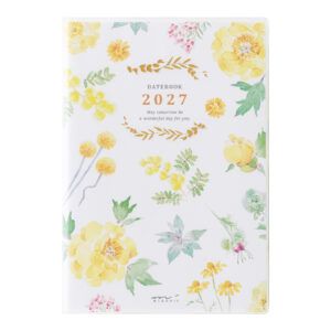 [PREVENTA] MIDORI | Agenda 2027 Semanal + Notas POCKET B6 - Country Time Flower