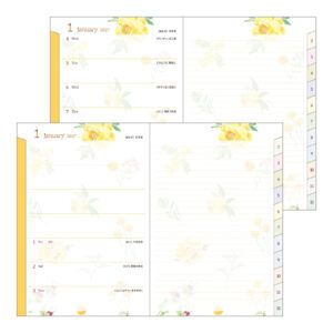 [PREVENTA] MIDORI | Agenda 2027 Semanal + Notas POCKET B6 - Country Time Flower