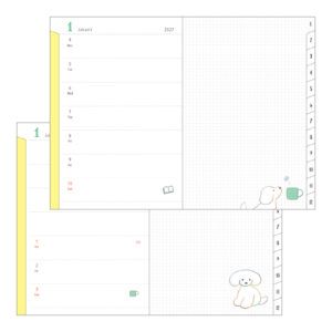 [PREVENTA] MIDORI | Agenda 2027 Semanal + Notas POCKET B6 - Dog