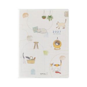 [PREVENTA] MIDORI | Agenda 2027 Semanal POCKET A6 - Cat