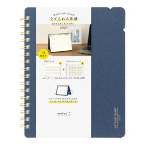 [PREVENTA] MIDORI | Agenda / Calendario 2027 Mensual +Stand B6 - Navy