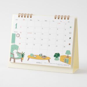 [PREVENTA] MIDORI | Calendario Sobremesa 2027 Ring M - Dog