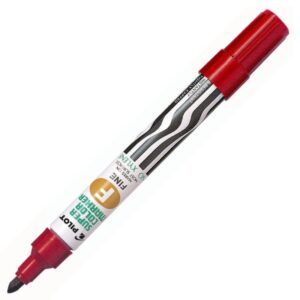 PILOT | Rotulador Permanente Multisuperficie SCA-F – Rojo