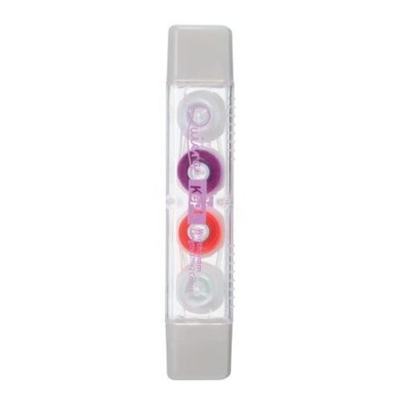 RAYMAY FUJII | Subrayador Doble en Cinta KEPT Quiera Purple & Pink