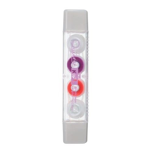 RAYMAY FUJII | Subrayador Doble en Cinta KEPT Quiera Purple & Pink