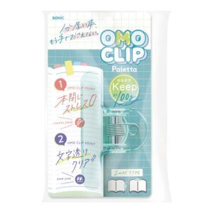 SONIC | Clip transparente OMOCLIP Paletta - Green