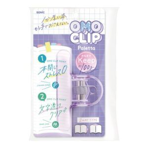SONIC | Clip transparente OMOCLIP Paletta - Violet