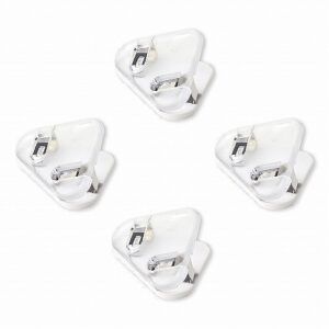 SONIC | Set 4 Clips transparentes KADO no CLIP - White