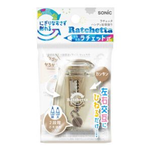 SONIC | Sacapuntas manual Ratchetta - Ivory
