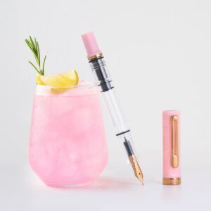TWSBI | Pluma Estilográfica ECO - Pink Lemonade w/Bronze