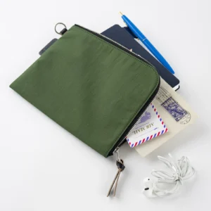 HOBONICHI | Estuche Plano Tragen A6 - Flat Pouch A6 (Green)