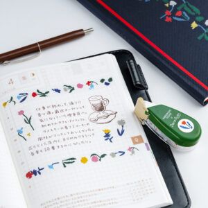 HOBONICHI | Cinta Decorativa Deco Rush - Yoshie Watanabe (Petit Bloom)