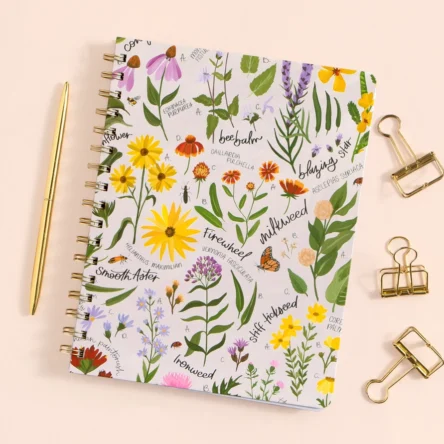 1CANOE2 | Cuaderno Anillas B5 Rayado – Wildflower Botanicals