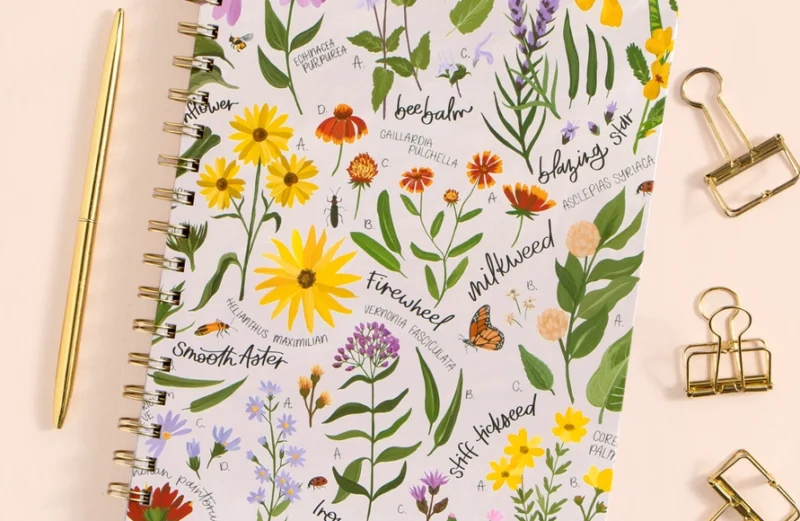 1CANOE2 | Cuaderno Anillas B5 Rayado – Wildflower Botanicals 1CANOE2 | Cuaderno Anillas B5 Rayado – Wildflower Botanicals