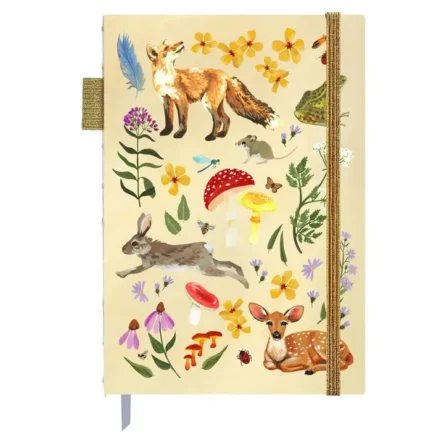 1CANOE2 | Cuaderno Bullet Journal A5 Rayado – Flora & Fauna