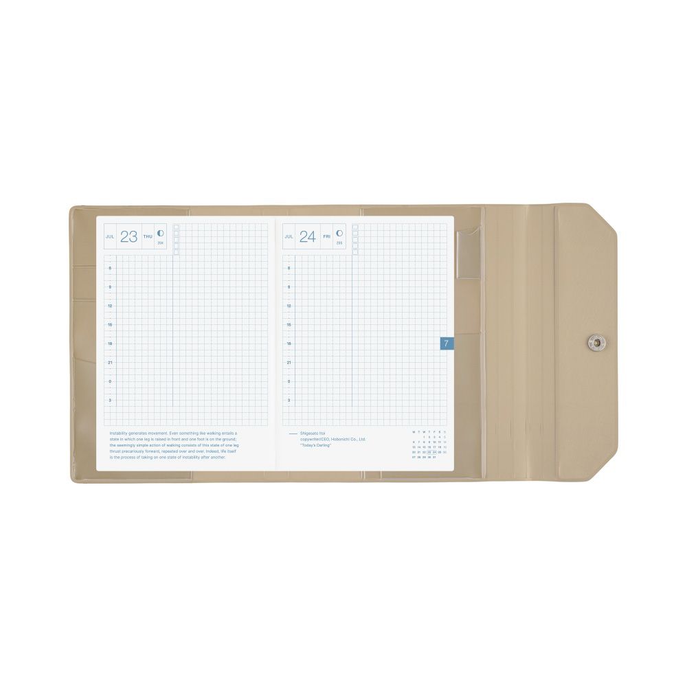 HOBONICHI | Funda COVER Original A6 - Alettone (Gray) - Imagen 5