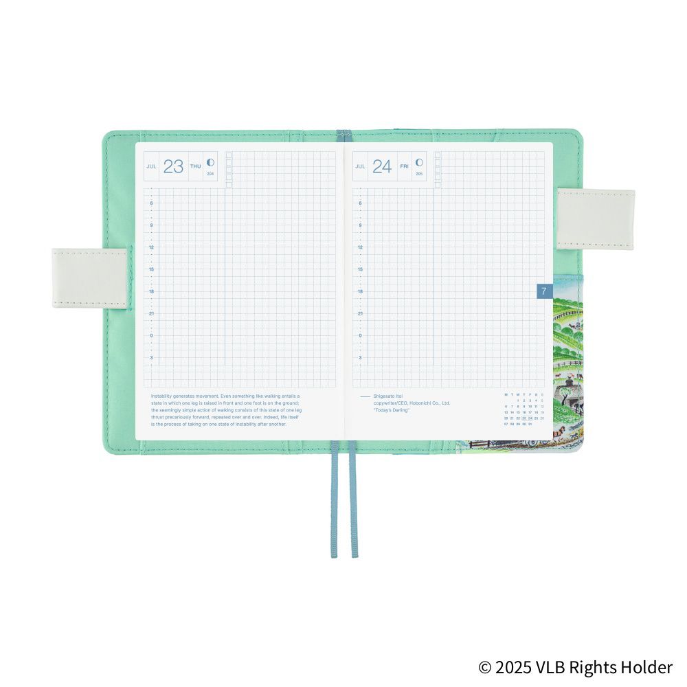 HOBONICHI | Funda COVER Original A6 - Virginia Lee Burton (The Little House) - Imagen 5