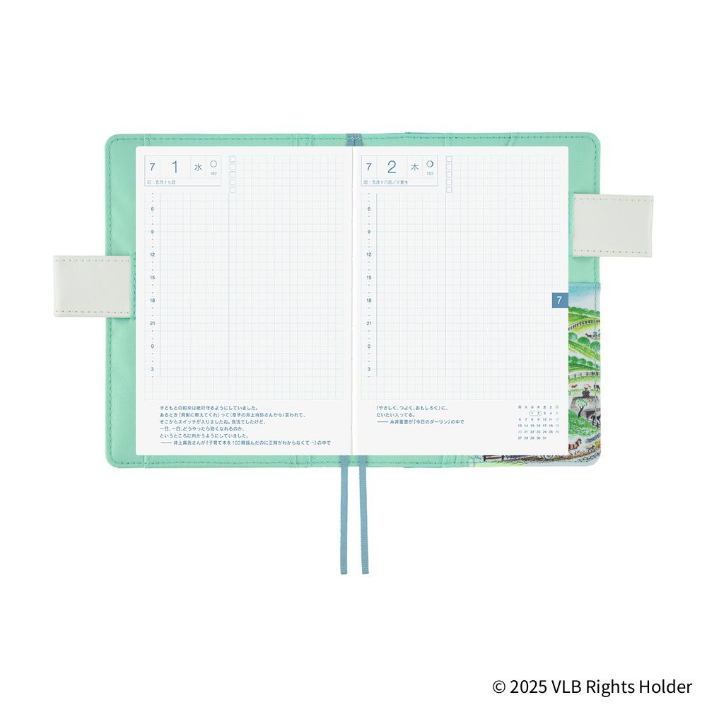 HOBONICHI | Funda COVER Original A6 - Virginia Lee Burton (The Little House) - Imagen 6