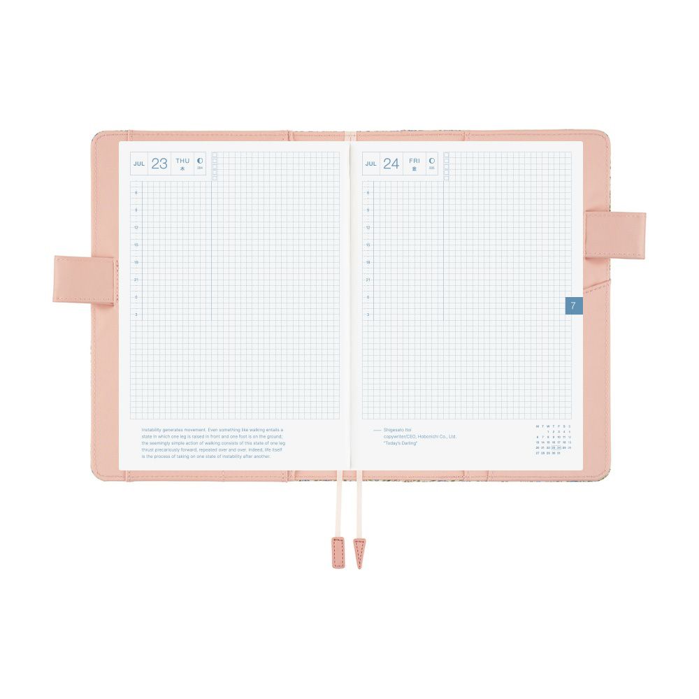 HOBONICHI | Funda COVER Cousin A5 - Liberty Fabrics (Sasha Kiora) - Imagen 7