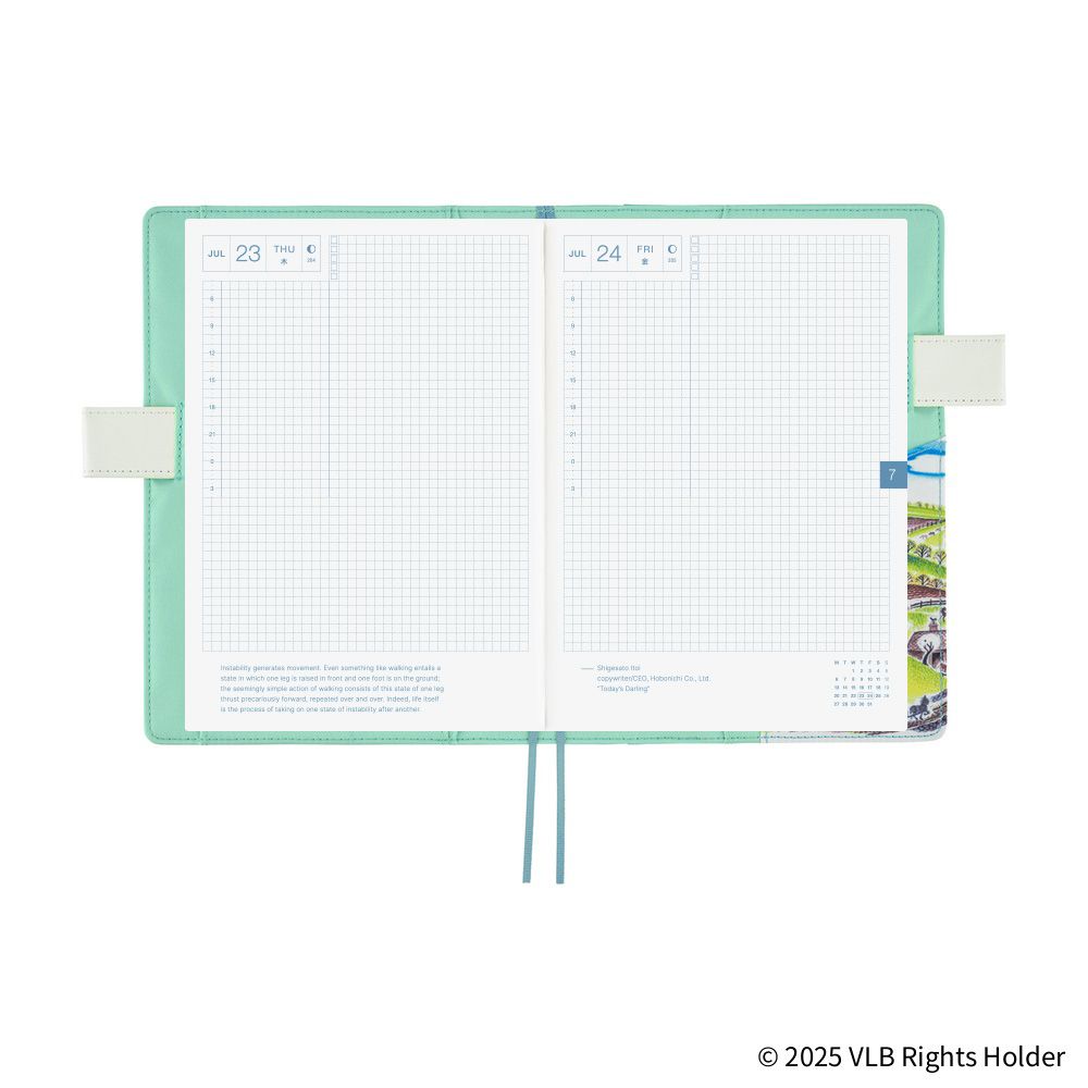 HOBONICHI | Funda COVER Cousin A5 - Virginia Lee Burton (The Little House) - Imagen 9