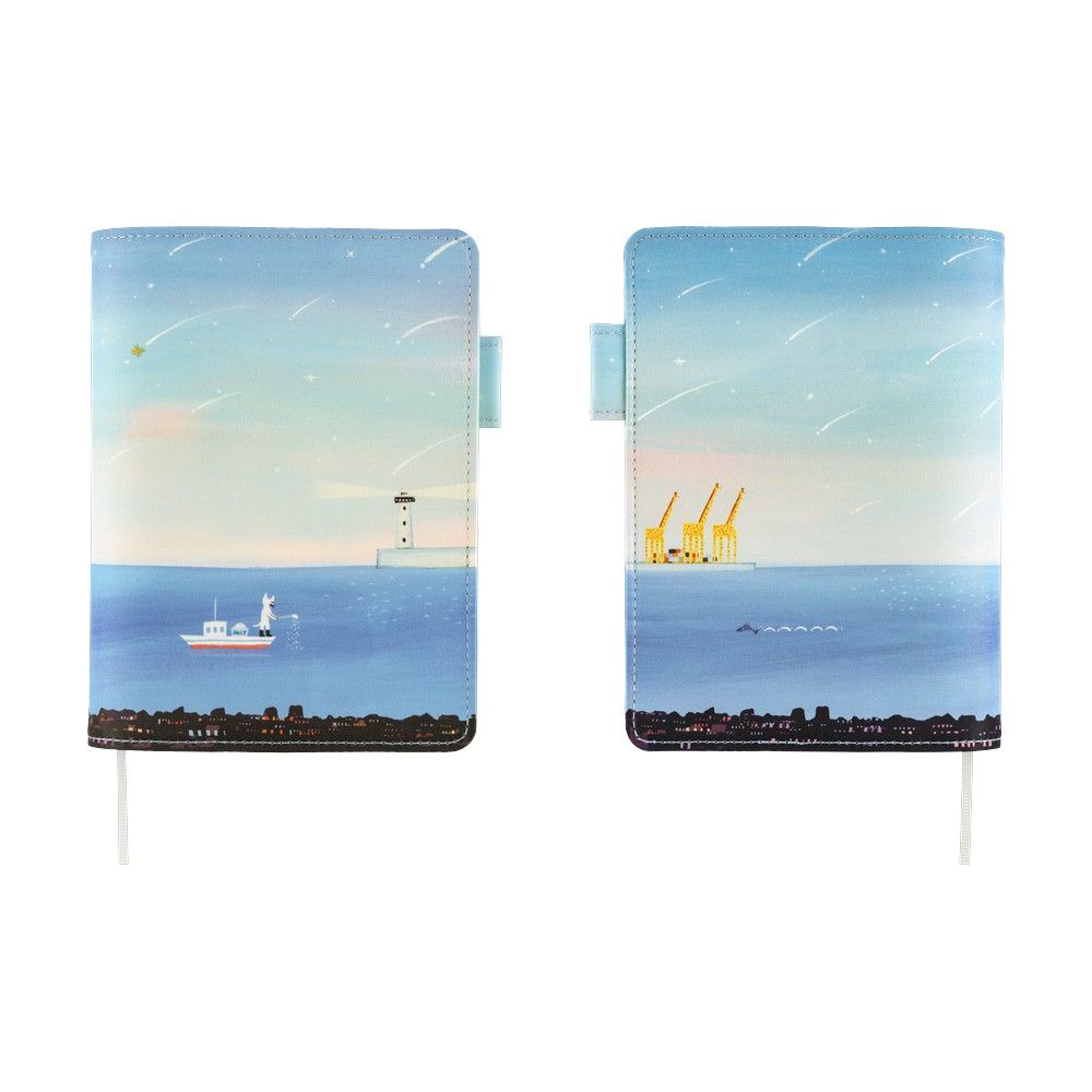 HOBONICHI | Funda COVER 5-Year A6 - Hiroko Kubota (The Sea’s Dream at Dawn) - Imagen 6