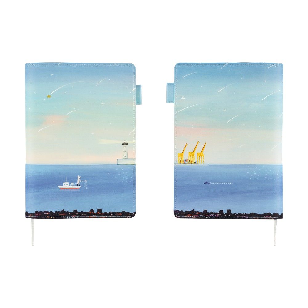 HOBONICHI | Funda COVER 5-Year A5 - Hiroko Kubota (The Sea’s Dream at Dawn) - Imagen 6