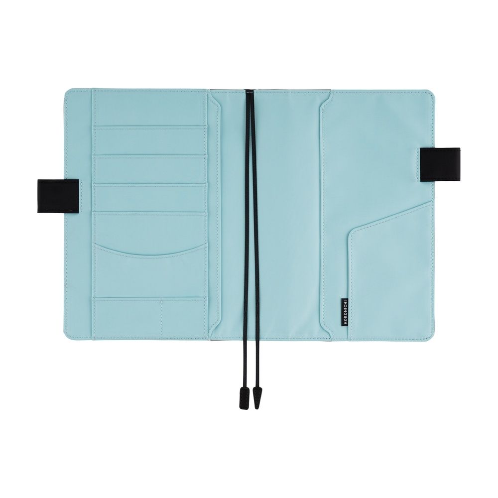 HOBONICHI | Funda COVER Cousin A5 - Colors (Black x Clear Blue) - Imagen 4